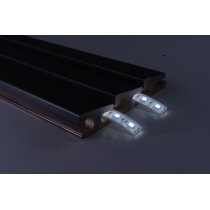 RADIANT - 6X16 WAVE, BLACK, MATTE